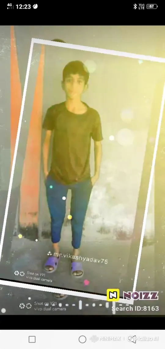 Young Boy Performing with Expressive Gestures and Rhythmic Effects – AI Generated Video | Hailuo AI