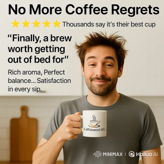 Caffeinated SFC: The Coffee That Delights – AI Generated Video | Hailuo AI