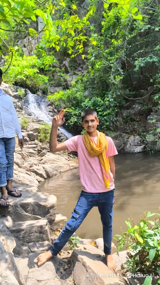 Unexpected Meeting: Prime Minister Modi and Young Man in Nature – AI Generated Video | Hailuo AI