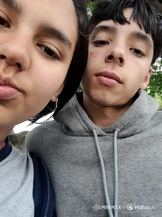 Young Couple Shares a Quiet Moment Outdoors – AI Generated Video | Hailuo AI