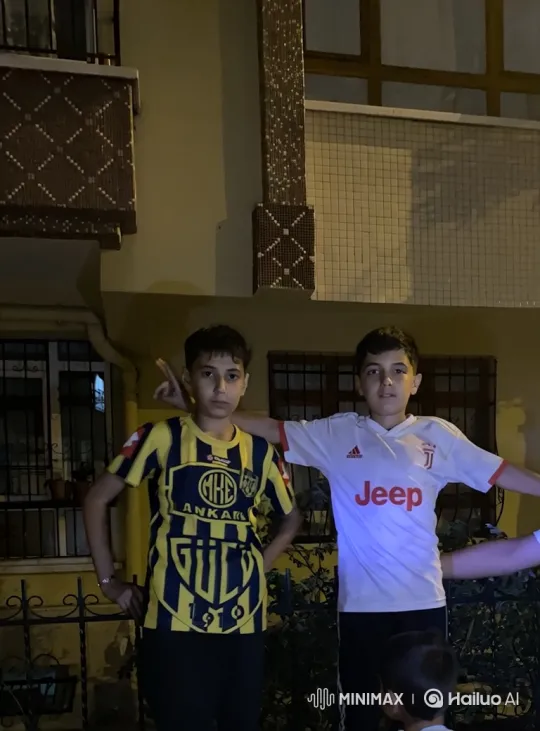 Police Officers Detain Boy in Nighttime Video – AI Generated Video | Hailuo AI