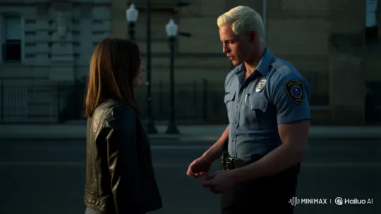 Police Officer and Woman Fall in Love at First Arrest – AI Generated Video | Hailuo AI