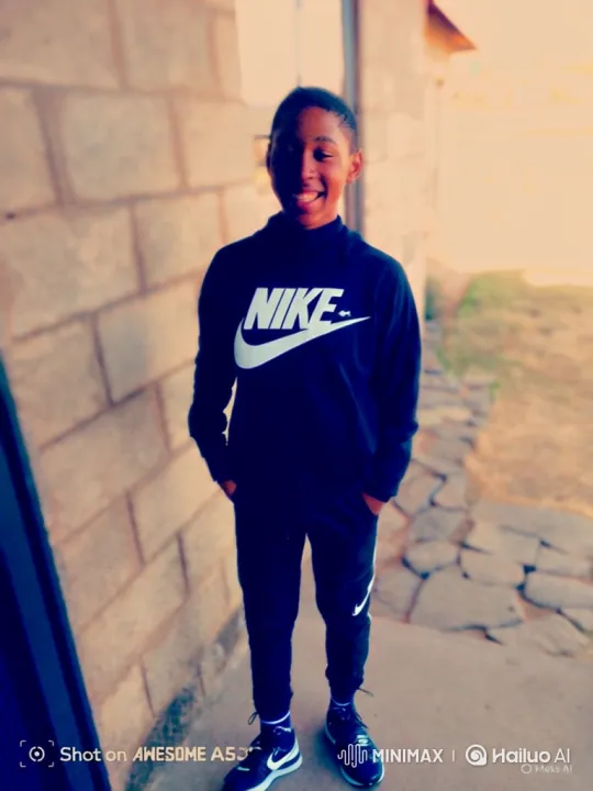 Young Man in Nike Outfit Smiles Through Digital Glitches – AI Generated Video | Hailuo AI