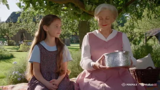 Grandmother Gifts Magical Cooking Pot to Enchanted Lila – AI Generated Video | Hailuo AI
