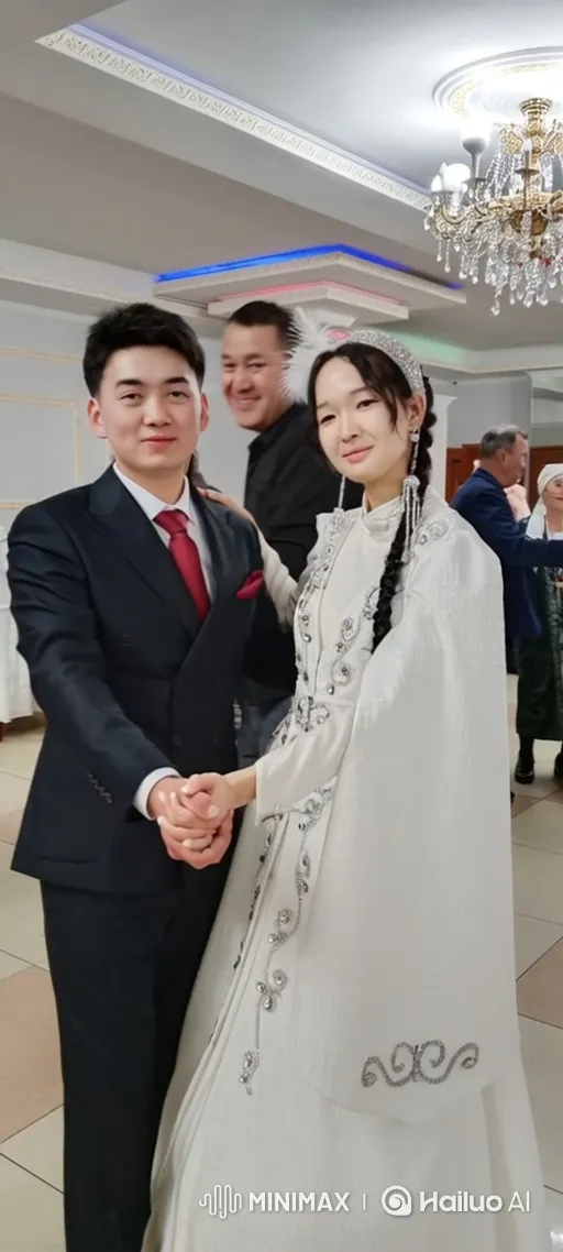 Couple Engages in Elegant Kung Fu Display at Formal Event – AI Generated Video | Hailuo AI