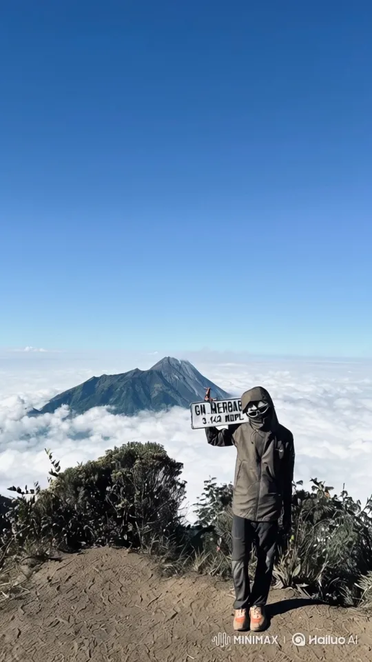 Triumphant Climb to Earth's Cosmic Perspective – AI Generated Video | Hailuo AI