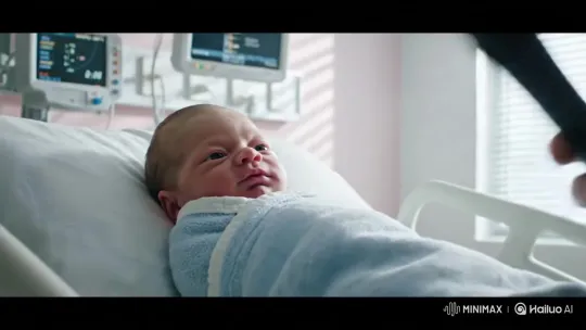 Child's Sadness Over Parents' Poverty – AI Generated Video | Hailuo AI