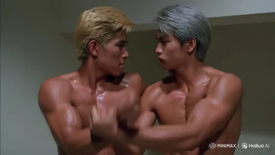 Korean Men Engage in Fierce Fight Over Time – AI Generated Video | Hailuo AI