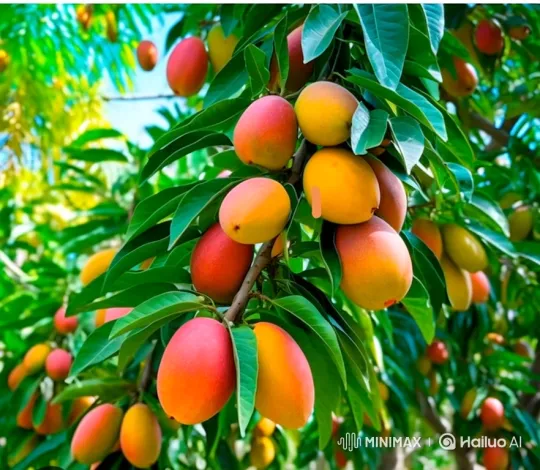 Farmer Discovers Unique Frost-Patterned Mango, Envisions Wealth – AI Generated Video | Hailuo AI