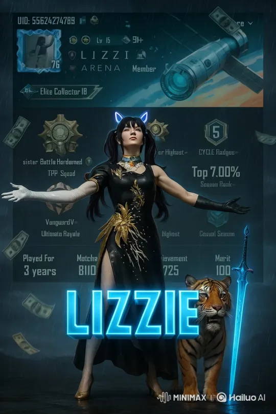 Lizzie: Game Character's Magical Awakening in the Rain – AI Generated Video | Hailuo AI