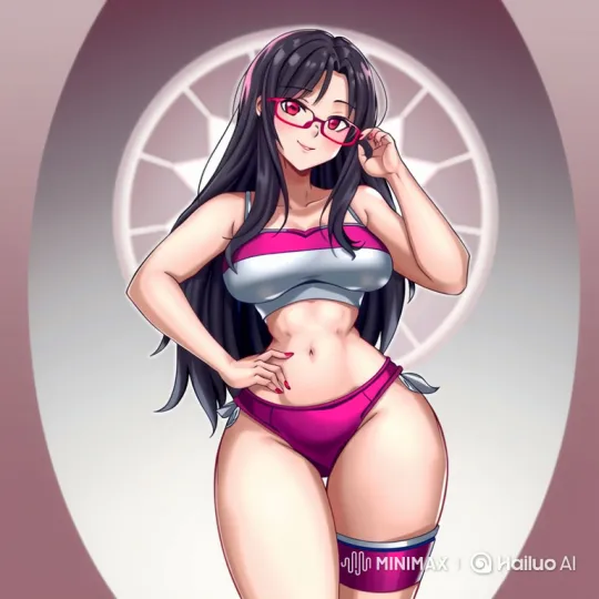 Anime Woman Experiences Mysterious Body Expansion – AI Generated Video | Hailuo AI