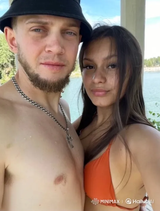 Family Embrace Captured on Summer Evening – AI Generated Video | Hailuo AI