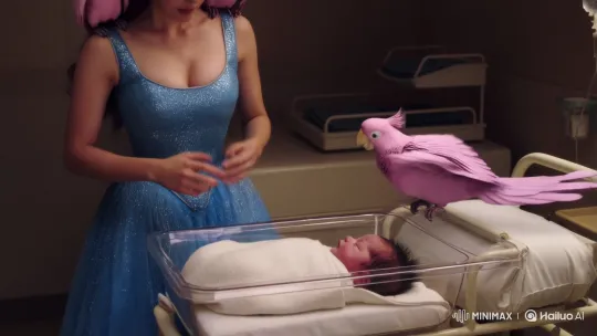 Cinderella Kidnaps Newborn in Hospital Bassinet – AI Generated Video | Hailuo AI