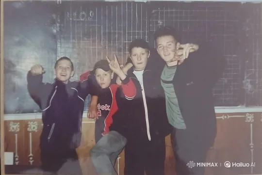 Boys Dancing Cheerfully in a Classroom Setting – AI Generated Video | Hailuo AI
