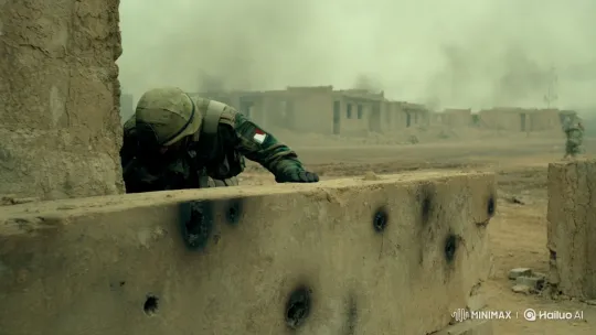 Pakistani Officer on a War-Torn Battlefield – AI Generated Video | Hailuo AI