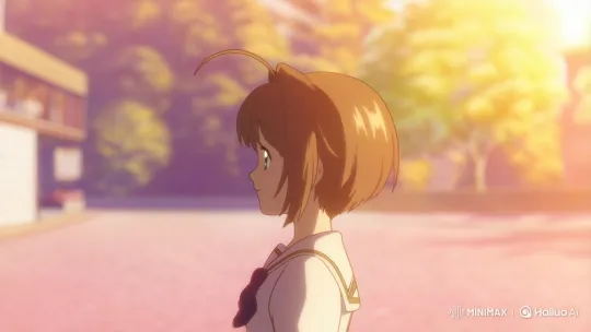 Sakura Kinomoto Joyfully Waves at Viewer in Animated Clip – AI Generated Video | Hailuo AI