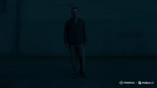 Man Overwhelmed by Despair Collapses in Solitude – AI Generated Video | Hailuo AI