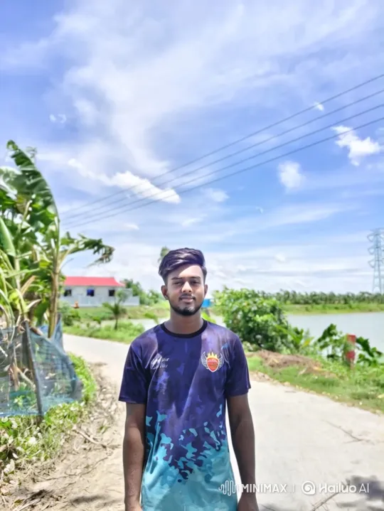Serene Portrait of a Young Man by a Country Road – AI Generated Video | Hailuo AI