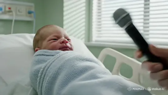 Newborn Mocks Rigged System with Profanity – AI Generated Video | Hailuo AI