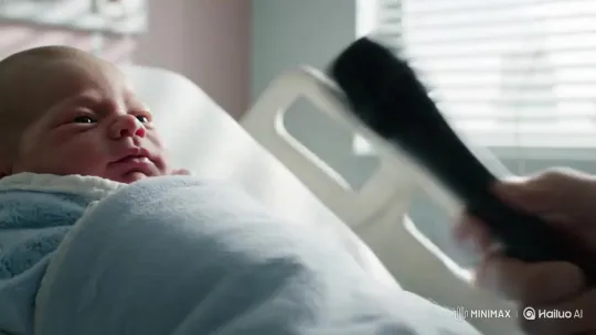 Baby's Humorous Response to Reporter – AI Generated Video | Hailuo AI
