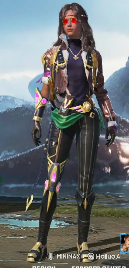 Fantasy Female Character Awakens to Magic in Mountainous Rain – AI Generated Video | Hailuo AI