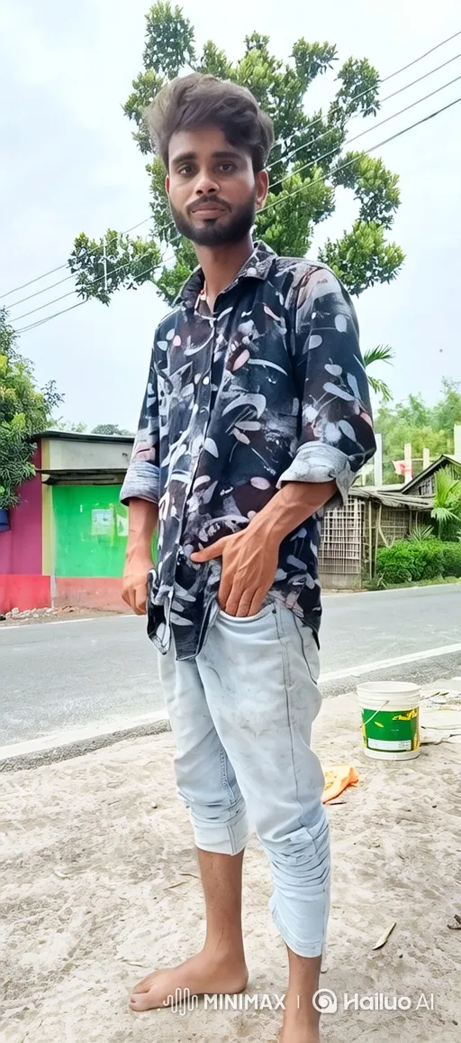 Young Man Meets Prime Minister Modi in Rural Setting – AI Generated Video | Hailuo AI