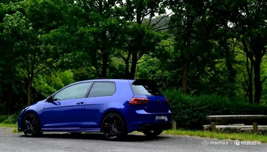 Volkswagen Golf R: Sophisticated Beauty in Nature – AI Generated Video | Hailuo AI