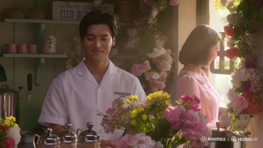Sunlit Romance in Vintage Cafe: Barista K and Customer Annie – AI Generated Video | Hailuo AI