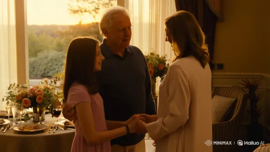 Family Affection on Father's Day Morning – AI Generated Video | Hailuo AI