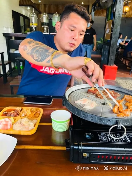 East Asian Man Cooks, Drifts, Receives Kisses in Tokyo – AI Generated Video | Hailuo AI