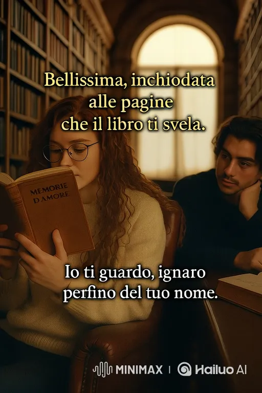 Intimate Observation in a Grand Library – AI Generated Video | Hailuo AI
