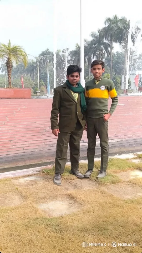 Narendra Modi greets two young men in a park-like setting – AI Generated Video | Hailuo AI