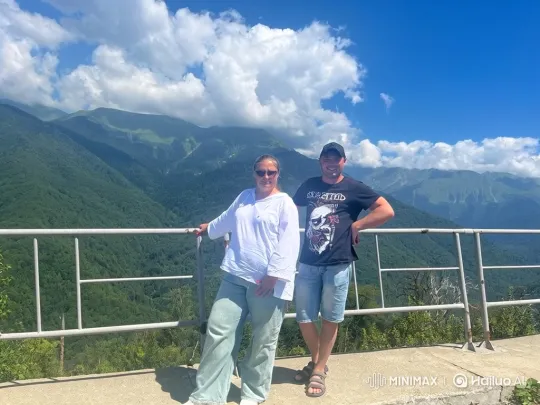 Man Paraglides Off Mountain Overlook – AI Generated Video | Hailuo AI