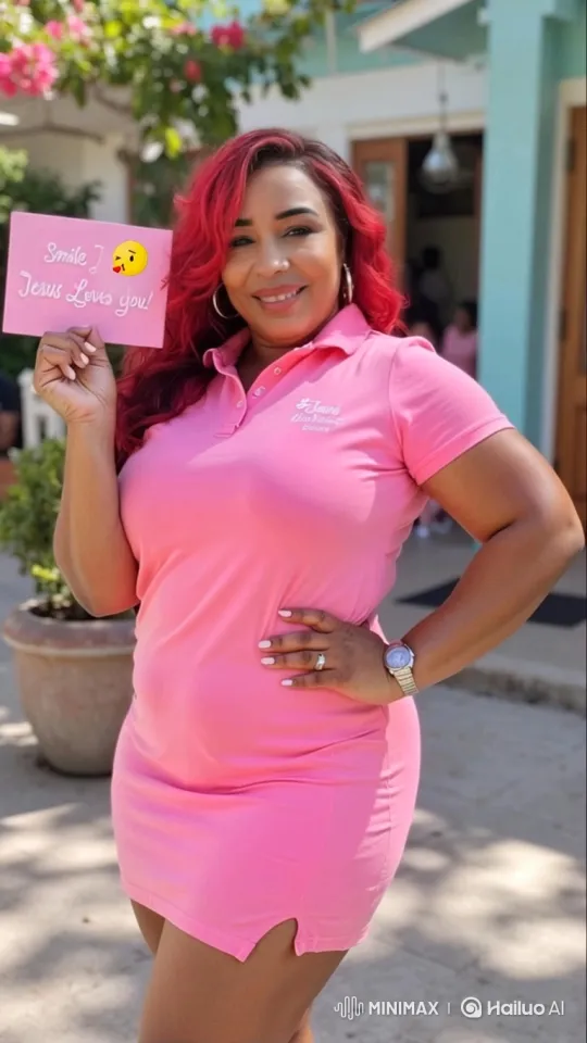 Puerto Rican Woman Shows Love with Joyful Street Scene – AI Generated Video | Hailuo AI