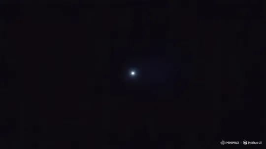 High-Speed Cosmic Journey from Light to Earth-Moon System – AI Generated Video | Hailuo AI