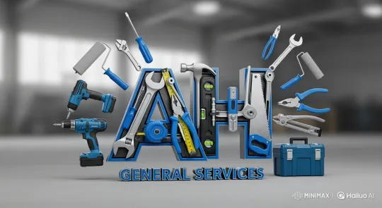 3D Animation Showcases Company's General, Electrical, and Plumbing Services – AI Generated Video | Hailuo AI
