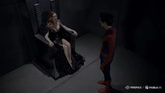 Poison Ivy Enchants Spider-Man in Seductive Dark Base Confrontation – AI Generated Video | Hailuo AI