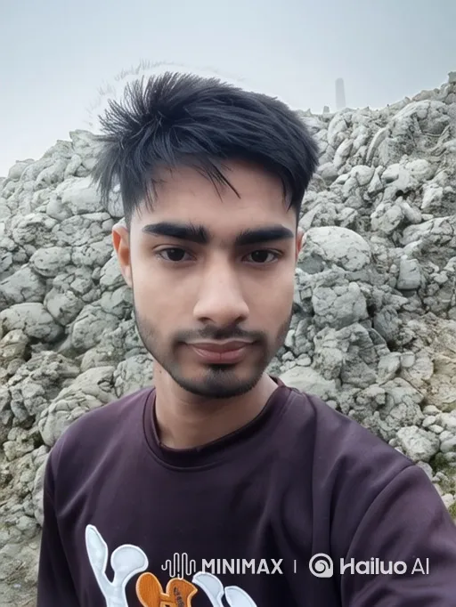 Young Man in Gentle Breeze with Subtle Smiles – AI Generated Video | Hailuo AI