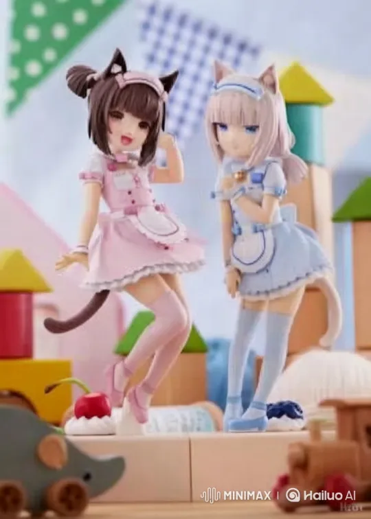 Live2D Animated Doll Delights with Joyful Dance – AI Generated Video | Hailuo AI