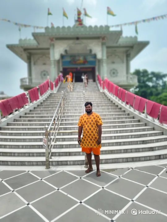 Indian Prime Minister Modi Meets Man on Plaza – AI Generated Video | Hailuo AI