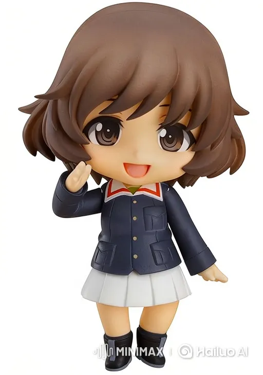 Chibi Girl Enthusiastically Purchases Tank Model Kit – AI Generated Video | Hailuo AI