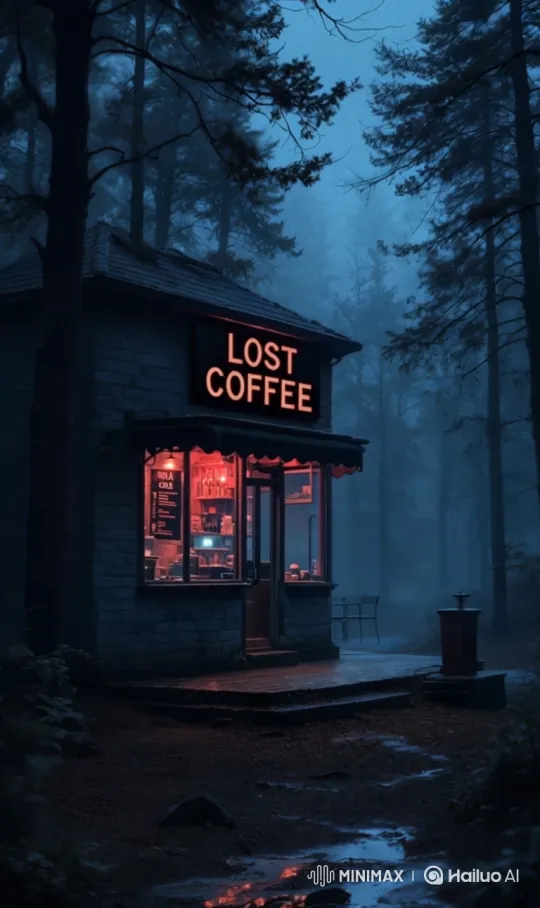 Lost Coffee Shop: Night Terror of the T-Rex – AI Generated Video | Hailuo AI