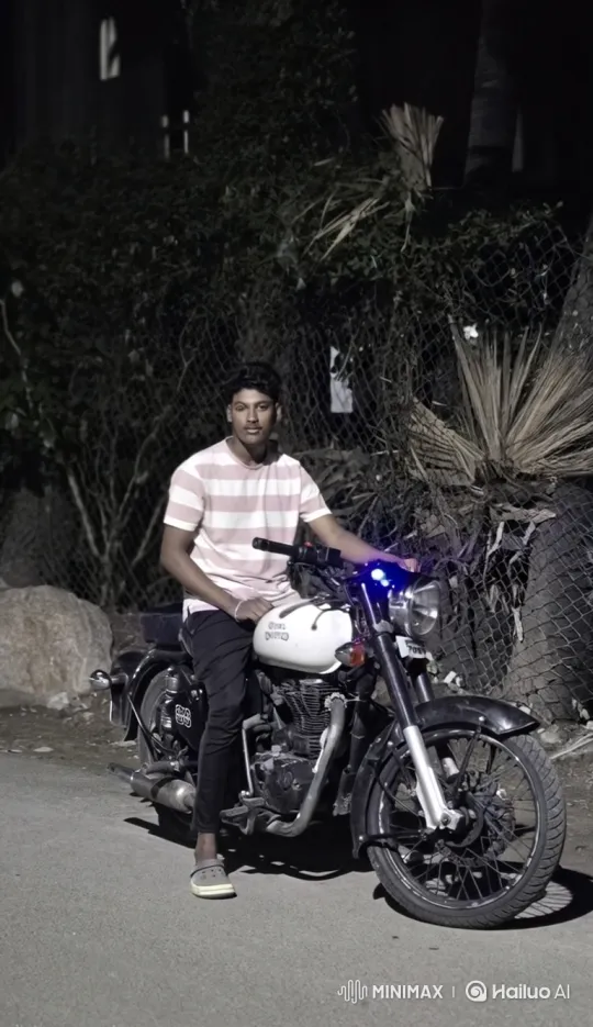 Young Man on Motorcycle to Earth from Space Zoom-Out – AI Generated Video | Hailuo AI