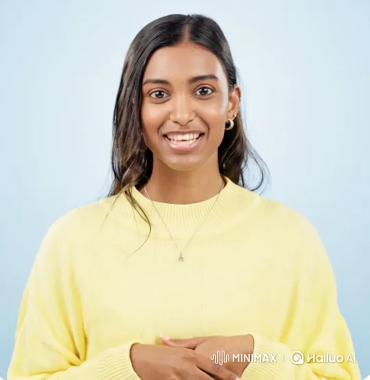 Young Woman Presents Classic Nike Sneakers in Video – AI Generated Video | Hailuo AI