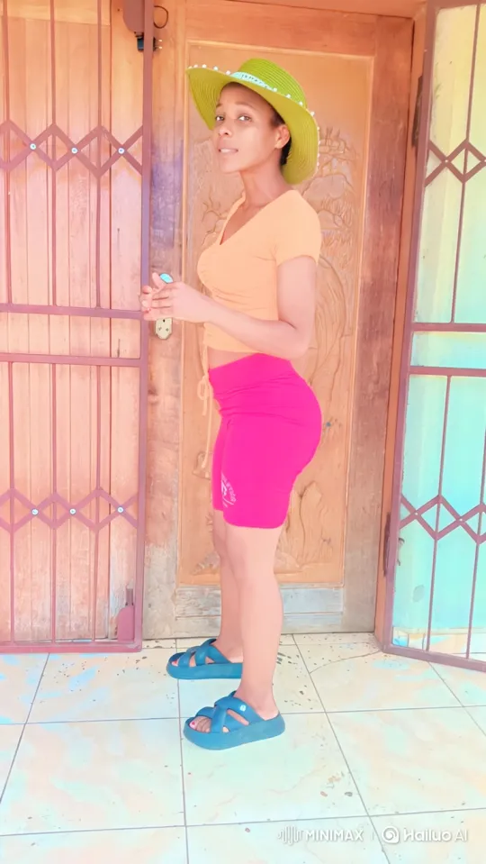 Young Woman Enters Car in Colorful Outfit – AI Generated Video | Hailuo AI